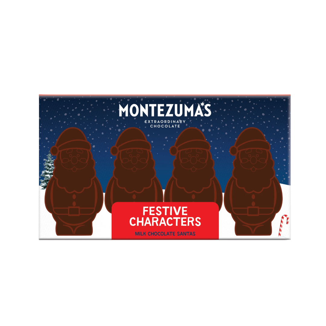 Montezumas Milk Chocolate Santas 60g - Earthfare Supermarket - 5061120530131
