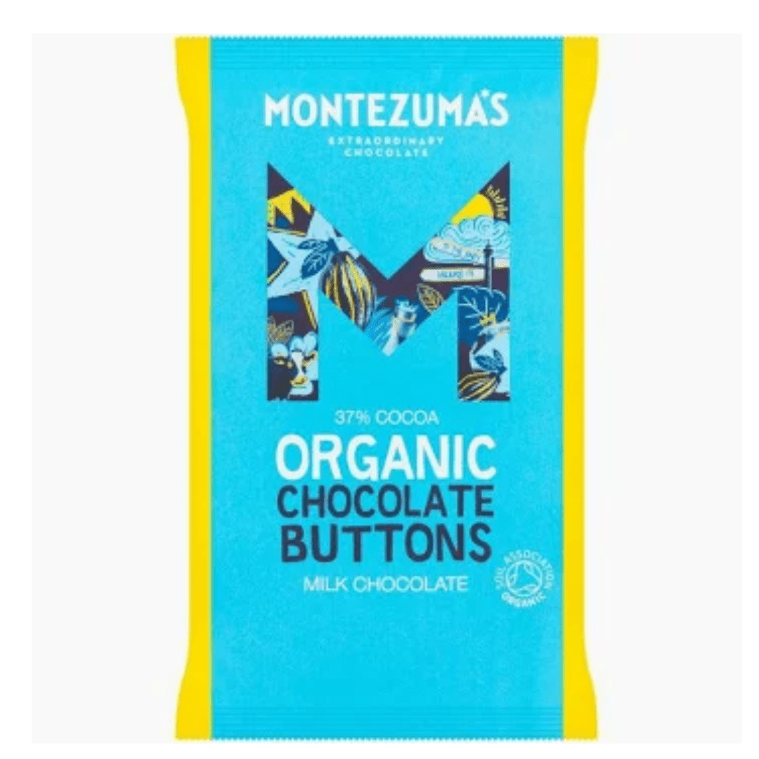 Montezuma's Organic Milk Chocolate Buttons - Earthfare Supermarket - 5060719928007
