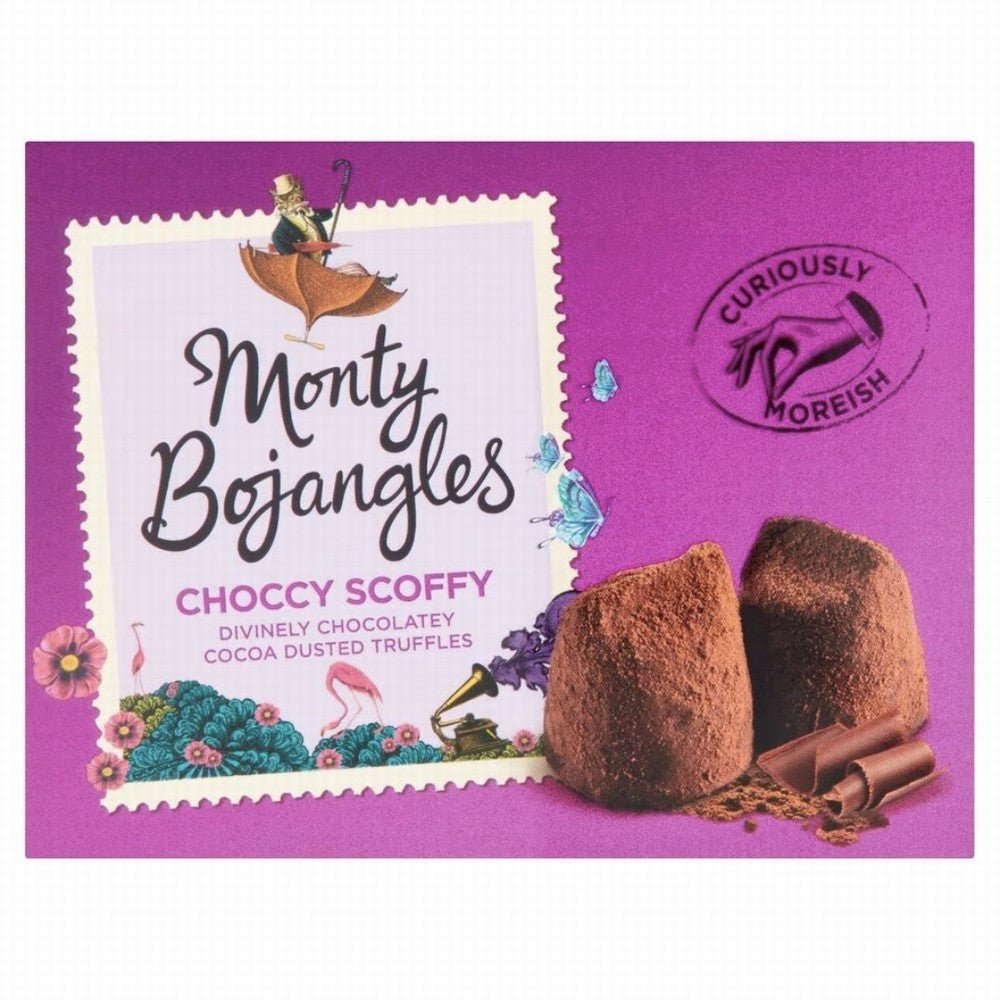 Monty Bojangles Choccy Scoffy Truffles 150g - Earthfare Supermarket - 5060142210168