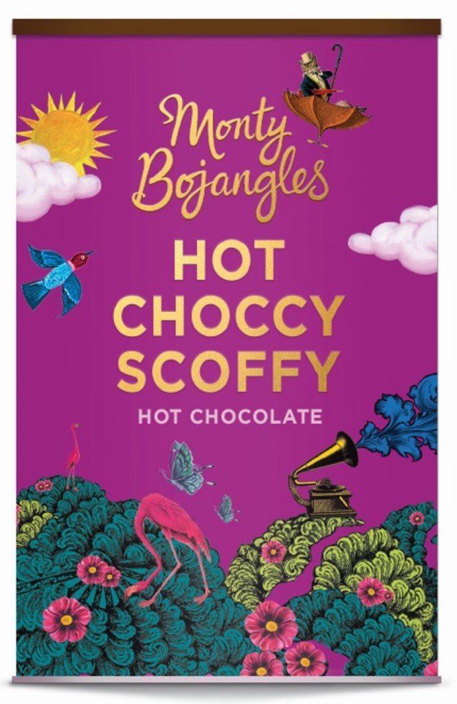 Monty Bojangles RFA Hot Choccy Scoffy 250g - Earthfare Supermarket - 5060980960744