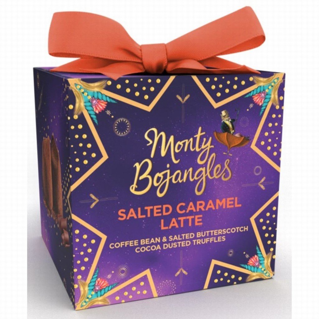 Monty Bojangles Salted Caramel Latte Truffles Present - Earthfare Supermarket - 5060980960164