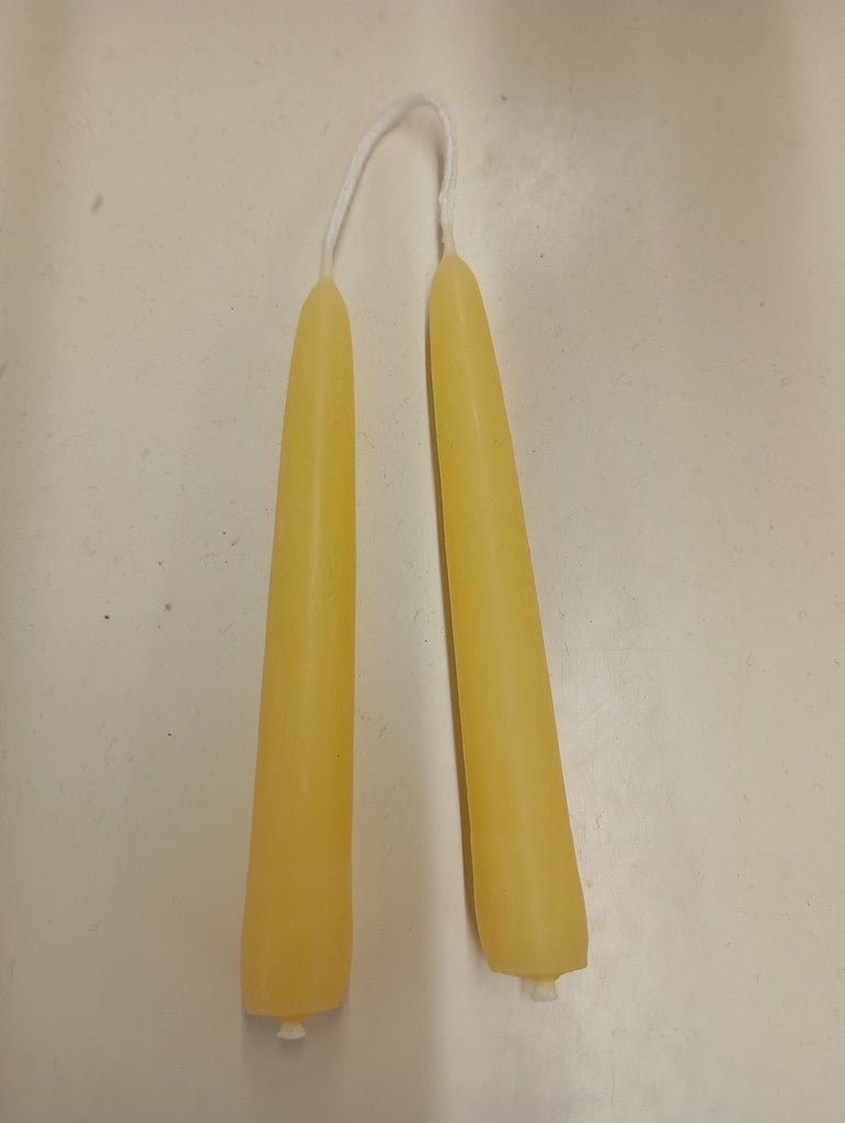 Moorlands Tree Chime Beeswax Candle Pair - Earthfare Supermarket - 5036583237606