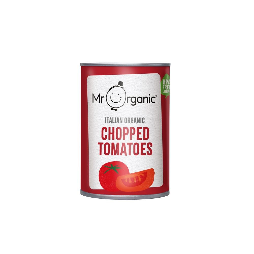 Mr Organic Chopped Tomatoes 400g - Earthfare Supermarket -