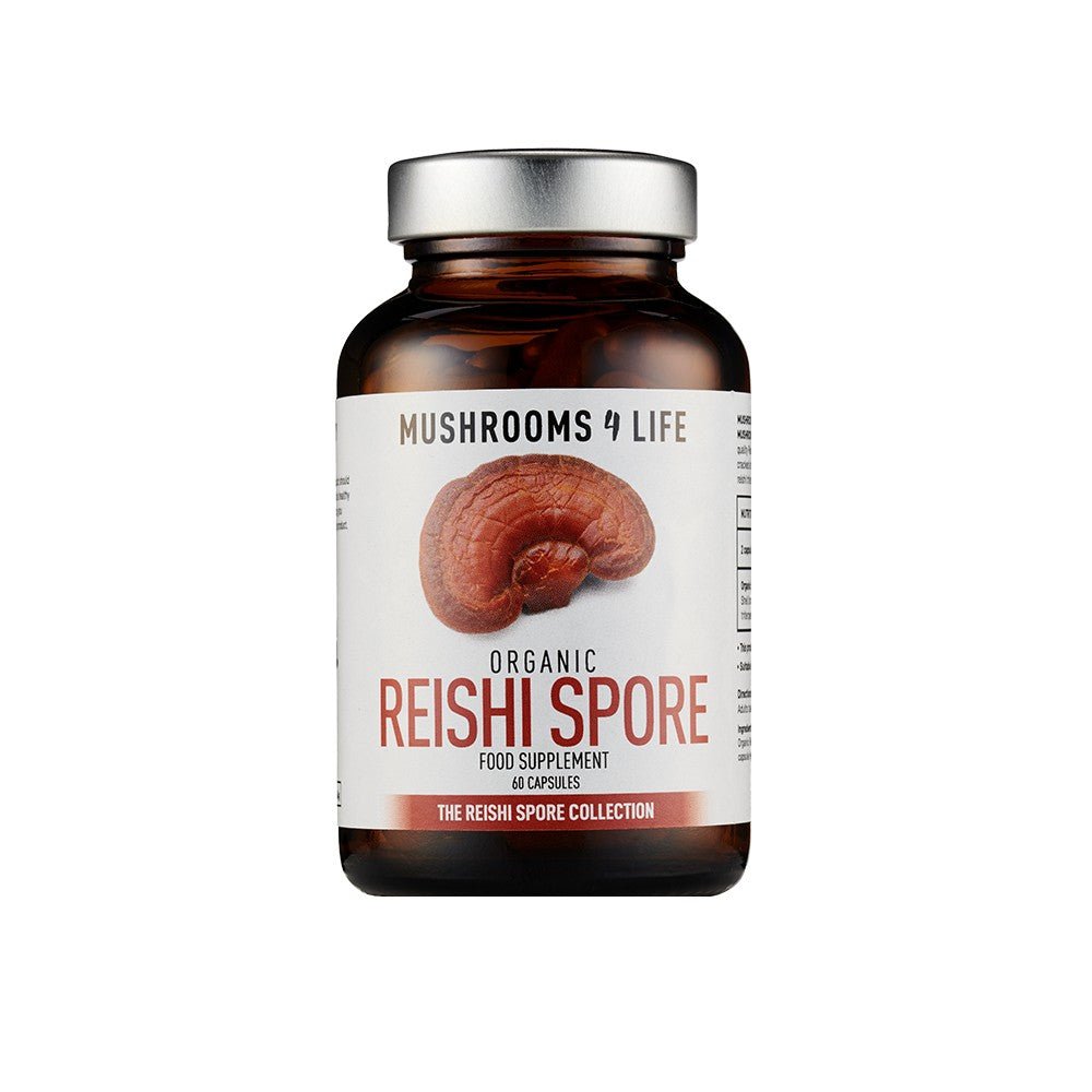 Mushrooms 4 Life Reishi Spore Capsules - Earthfare Supermarket - 0658556117163