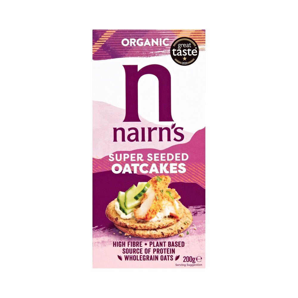Nairns Organic Super Seed Oatcake - Earthfare Supermarket - 612322000127