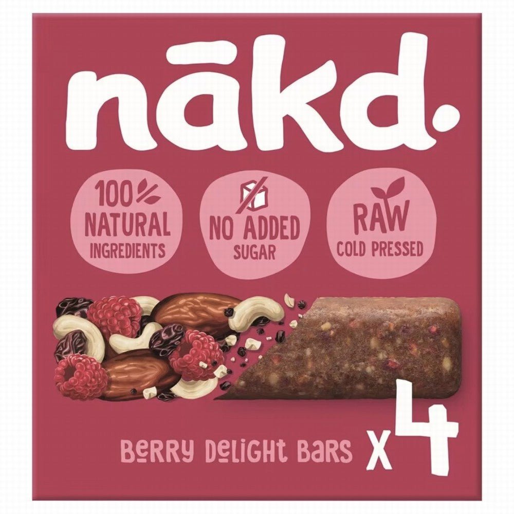 Nakd Bars Multipack Berry Delight - Earthfare Supermarket - 5060088702000