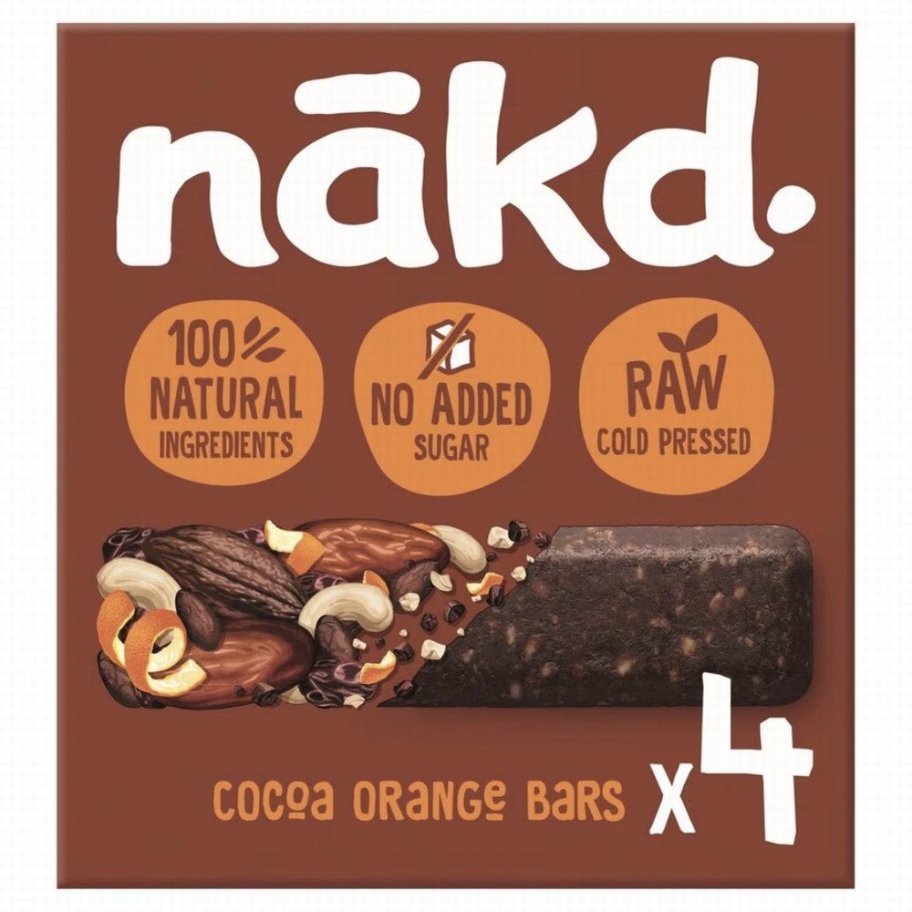 Nakd Bars Multipack Cocoa Orange - Earthfare Supermarket - 5060088701478