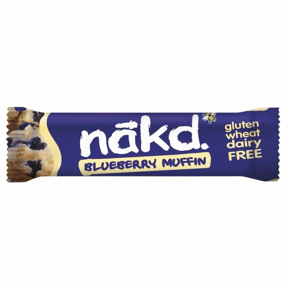 Nakd Blueberry Muffin Raw Bar - Earthfare Supermarket - 5060088705940