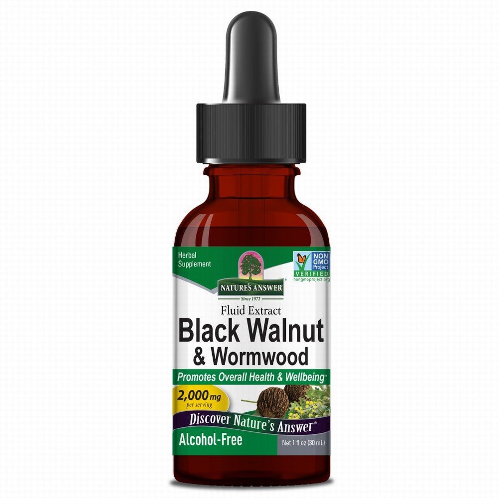 Natures Answer Black Walnut & Wormwood - Earthfare Supermarket - 0083000008016