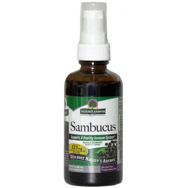 Natures Answer Sambucus Extract Spray - Earthfare Supermarket - 083000261886
