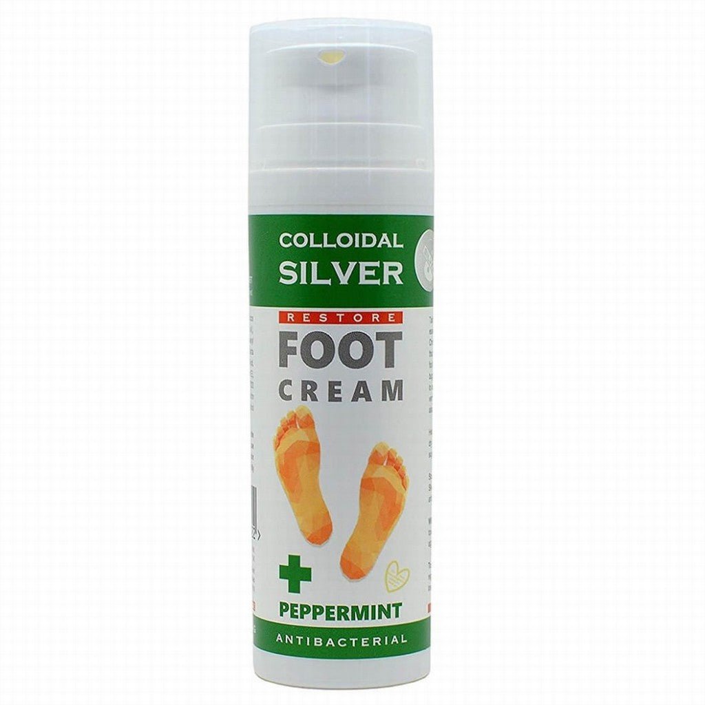 Natures Greatest Secret Collodial Silver Foot & Nail Cream - Earthfare Supermarket - 0700254616322
