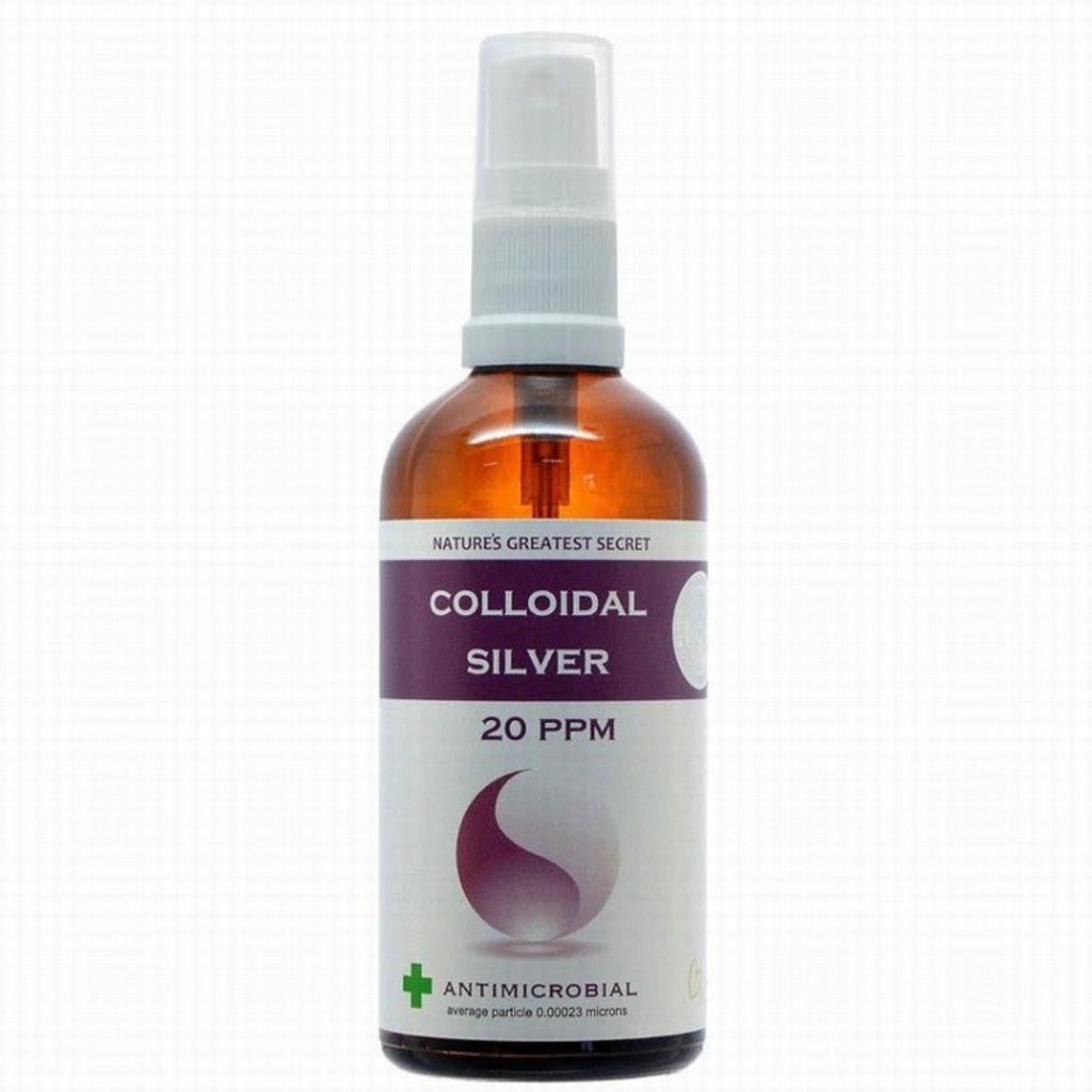 Natures Greatest Secret Colloidal Silver 20Ppm Spray - Earthfare Supermarket - 0609456496148