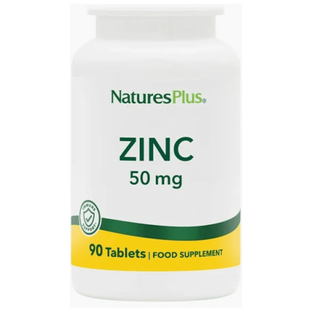 Natures Plus Zinc 50 MG Tab 90 - Earthfare Supermarket - 097467036451