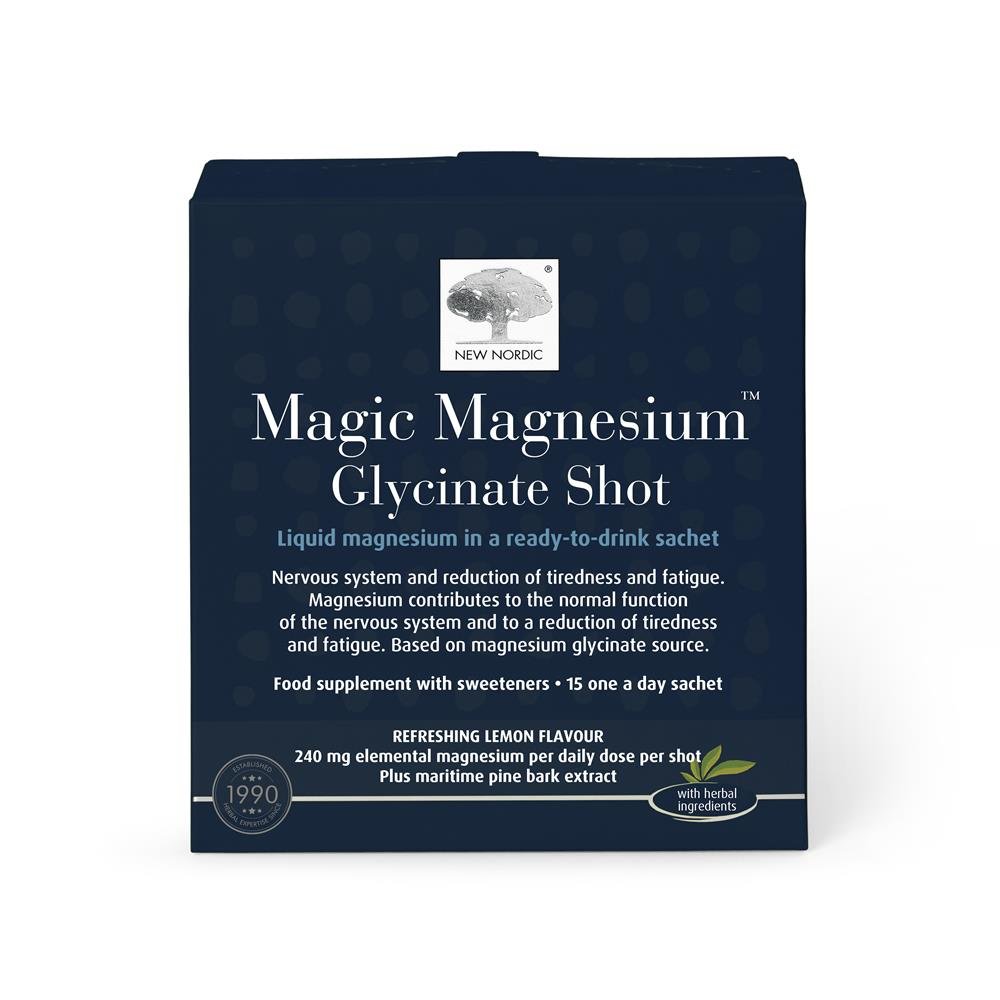 New Nordic Magic Magnesium Glycinate Shot - Earthfare Supermarket - 5021807009589