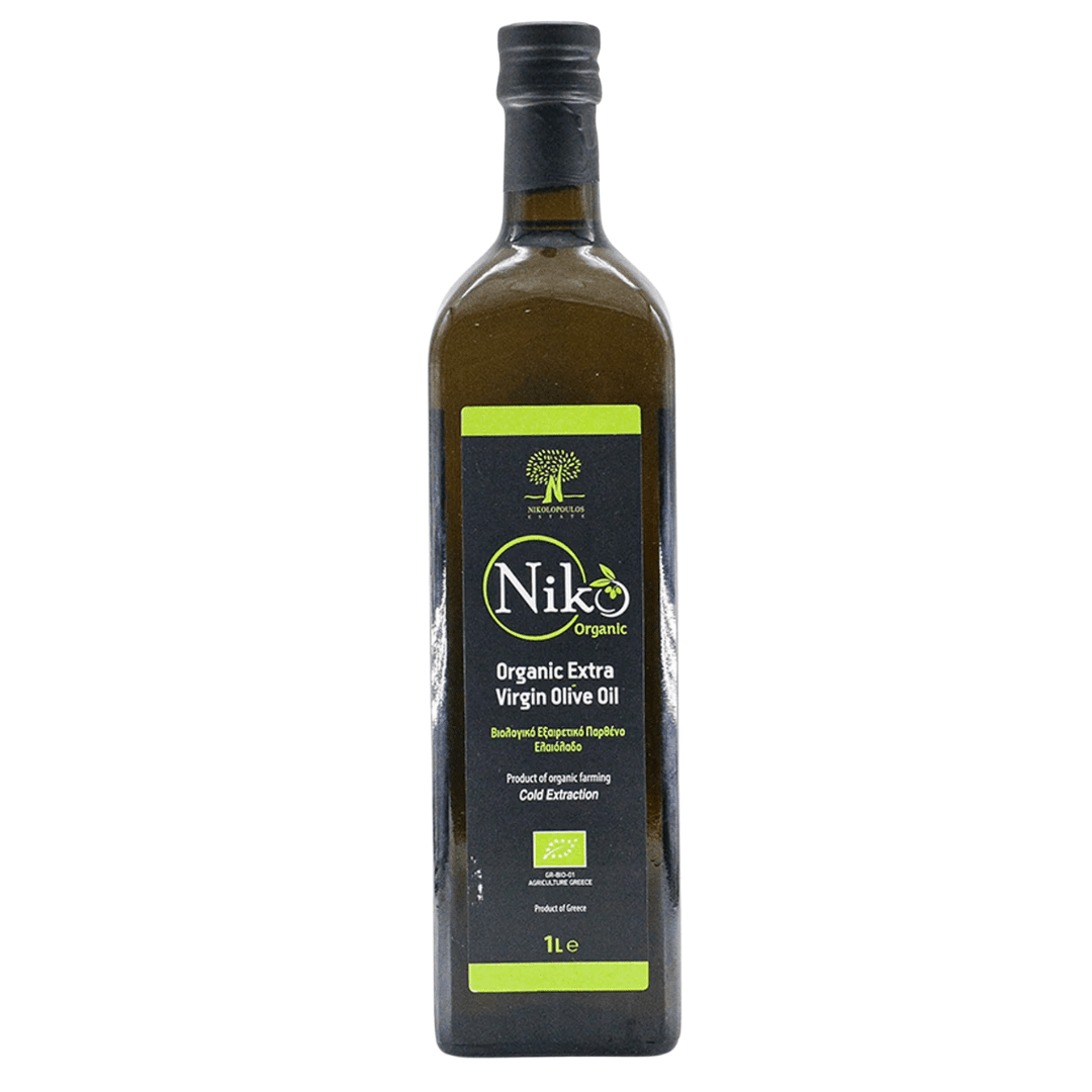 Niko Organic Greek Extra Virgin Olive Oil 500Ml - Earthfare Supermarket - 5200137996039