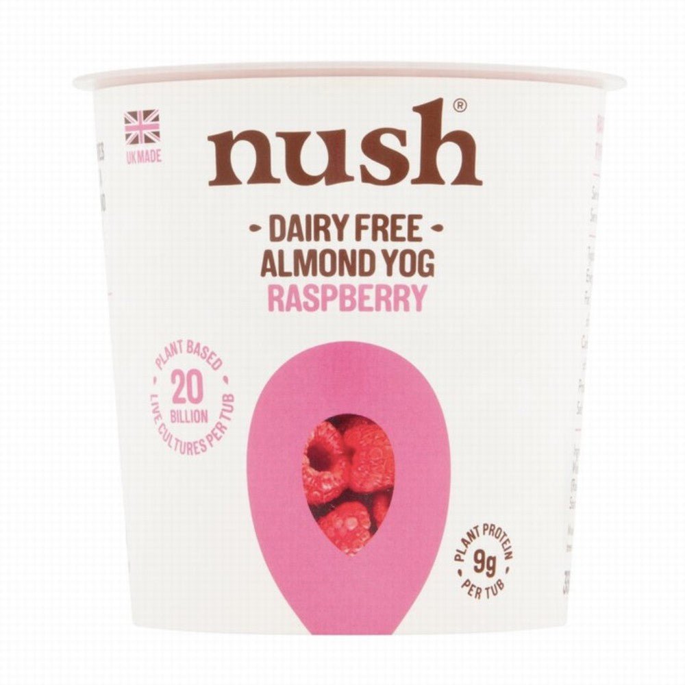 Nush Almond M*Lk Yogurt Raspberry - Earthfare Supermarket - 5060298880765