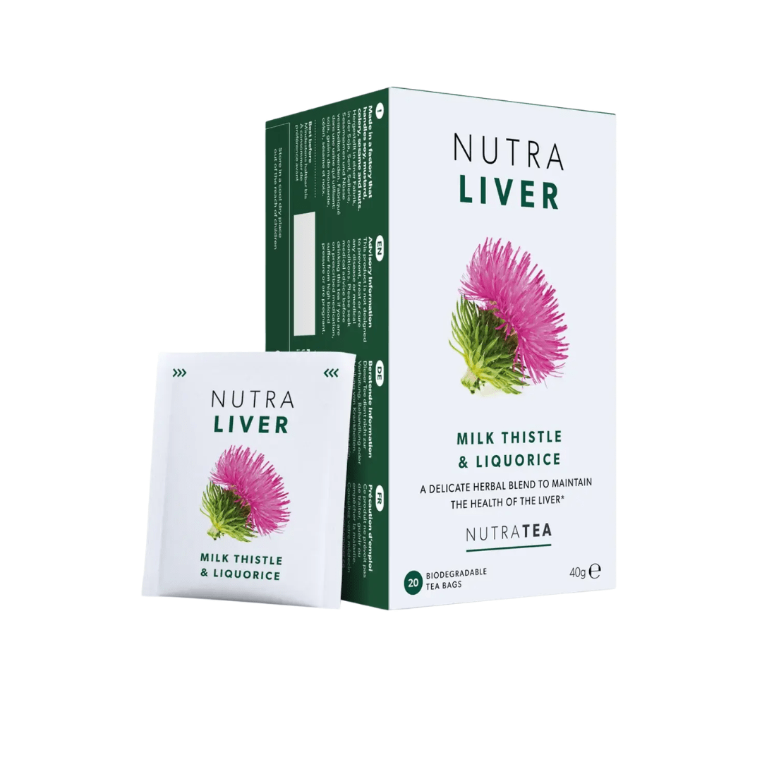 Nutra Liver Tea - 20 Herbal Tea Bags - Earthfare Supermarket - 5060394429851