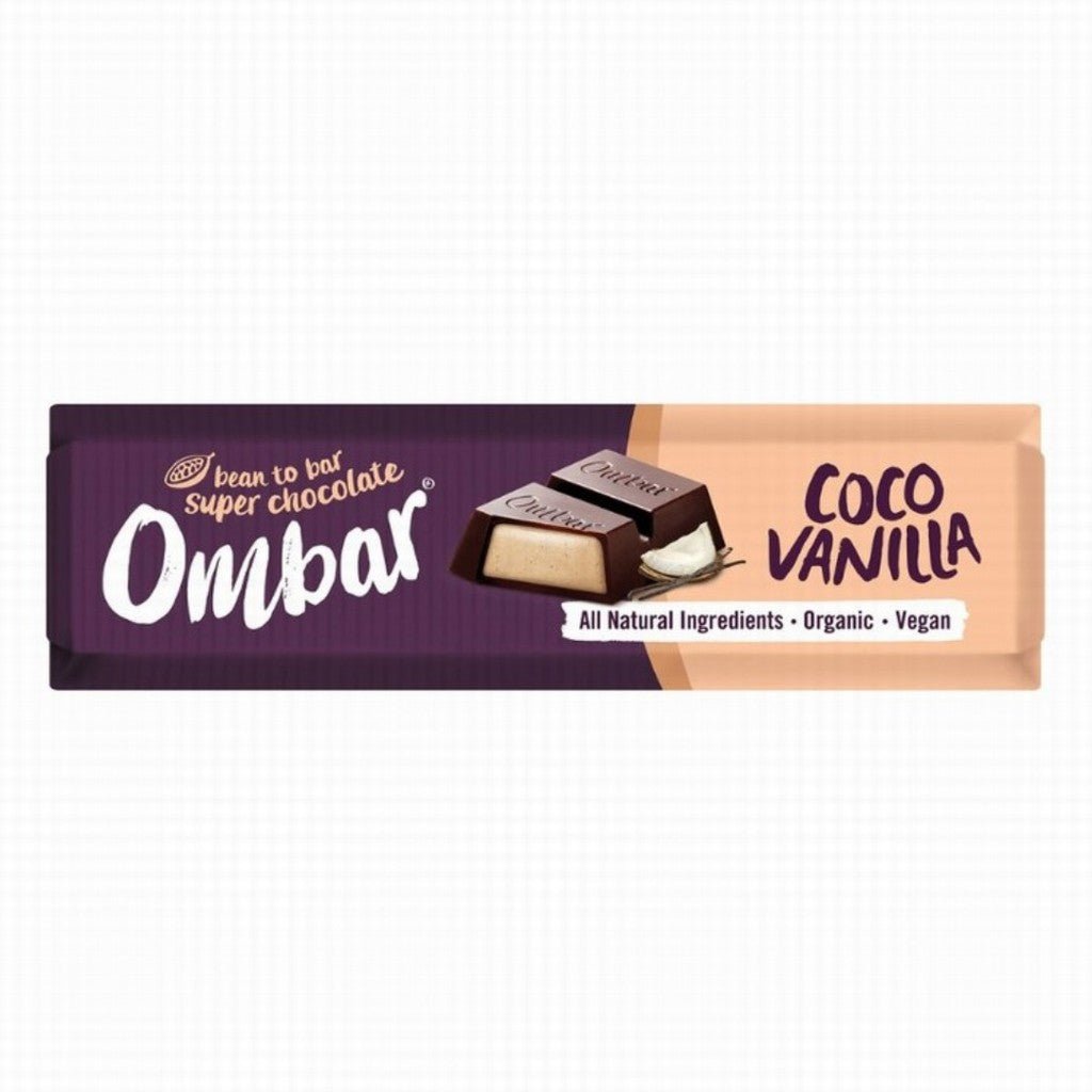 Ombar Coconut Vanilla Filled Bar - Earthfare Supermarket - 5060102662662