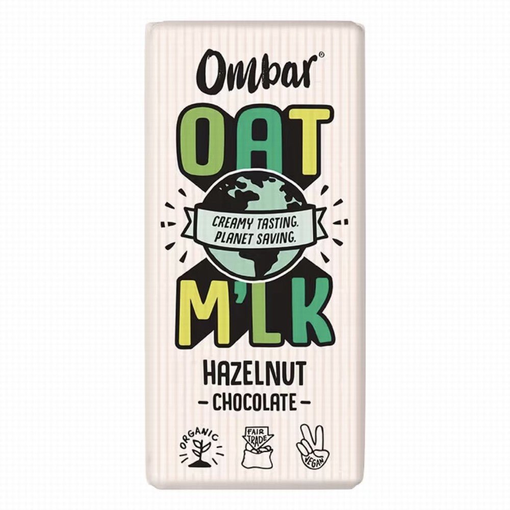 Ombar Oat Mylk Hazelnut 70G - Earthfare Supermarket - 5060102662358