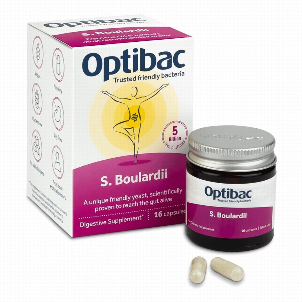 Optibac Probiotic S. Boulardii - Earthfare Supermarket - 5060086610116