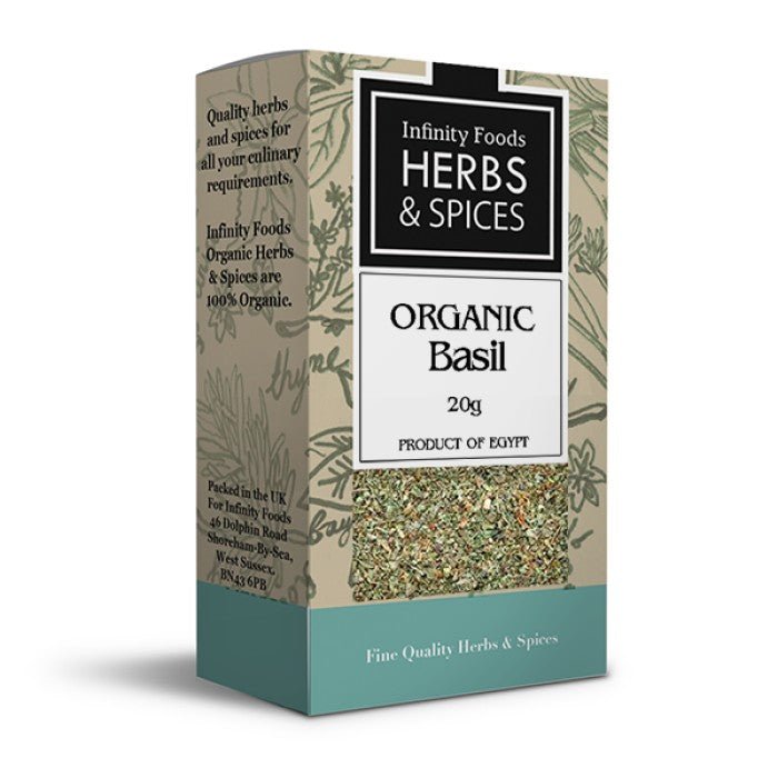 Organic Basil - Earthfare Supermarket - 5060338030044
