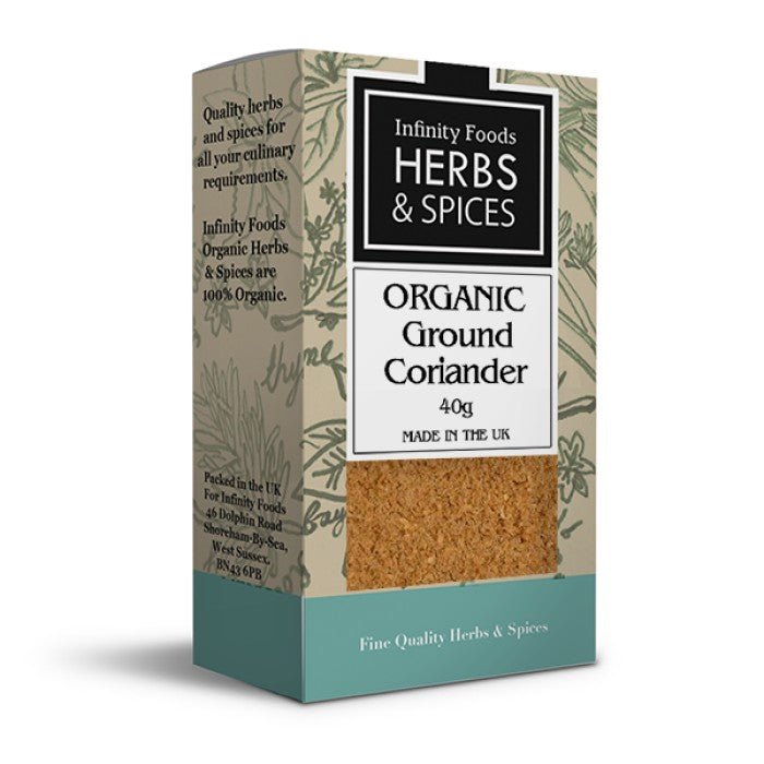 Organic Coriander Ground - Earthfare Supermarket - 5060338030150