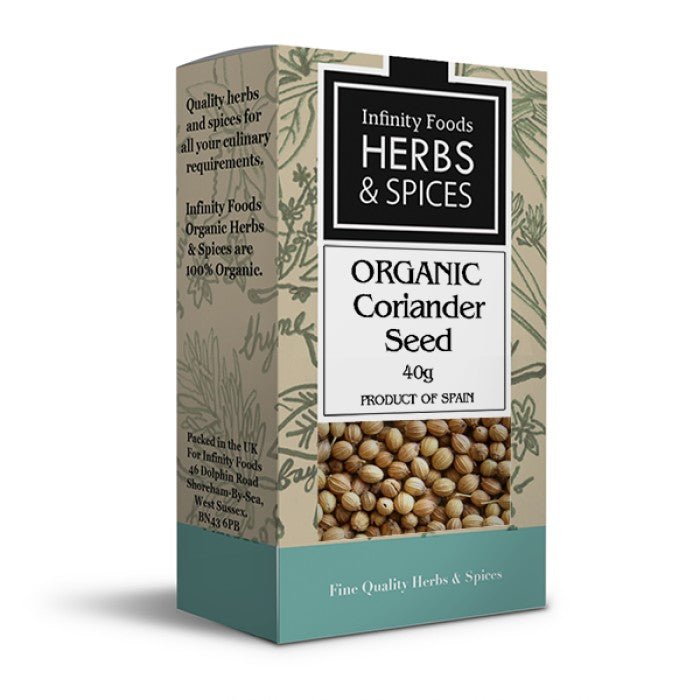 Organic Coriander Seed - Earthfare Supermarket - 5060338030143