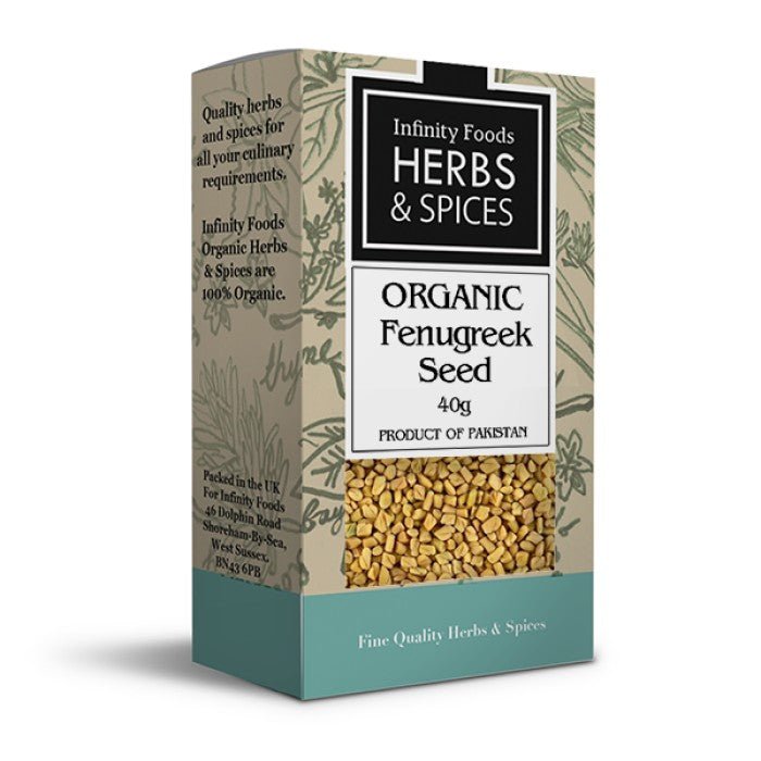 Organic Fenugreek Seed - Earthfare Supermarket - 5060338030235