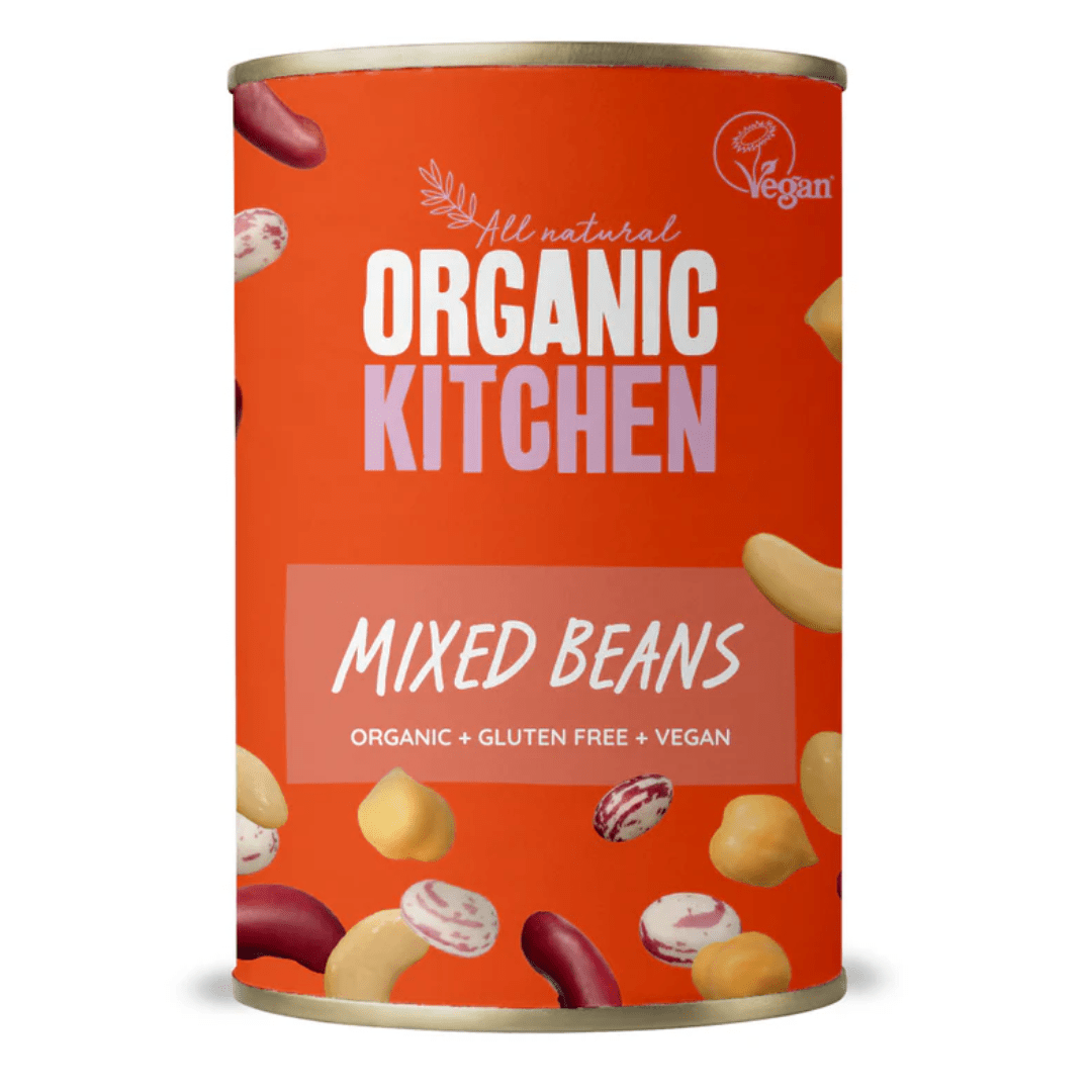 Organic Kitchen Organic 5 Bean Mix - Earthfare Supermarket - 5055177536345