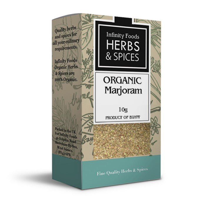 Organic Marjoram - Earthfare Supermarket - 5029220988696