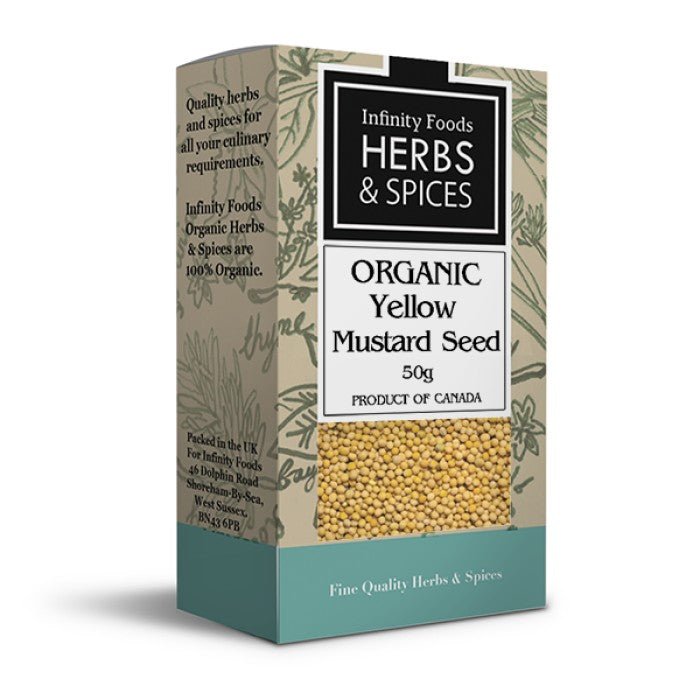 Organic Mustard Seed Yellow - Earthfare Supermarket - 5028869092320