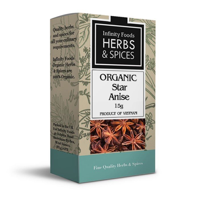 Organic Star Anise - Earthfare Supermarket - 5029220988894