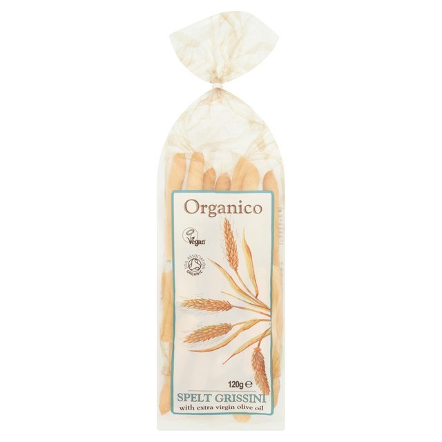 Organico Spelt Grissini - Earthfare Supermarket - 5034210140022