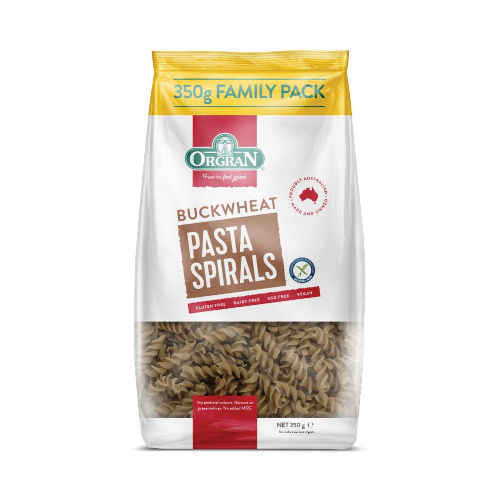 Orgran Buckwheat Pasta Spirals - Earthfare Supermarket - 720516722042