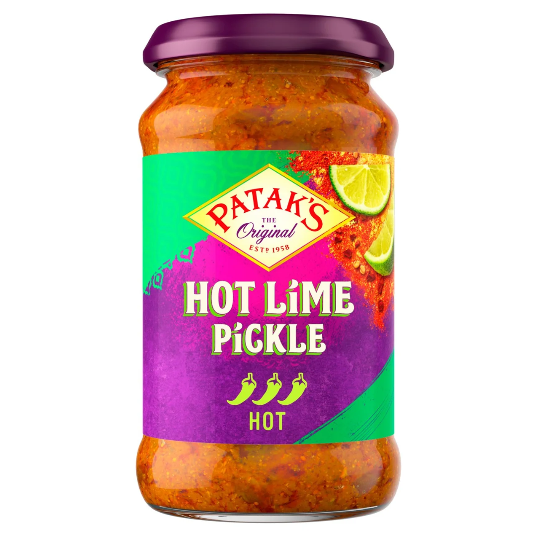Pataks Hot Lime Pickle - Earthfare Supermarket - 5011308000208