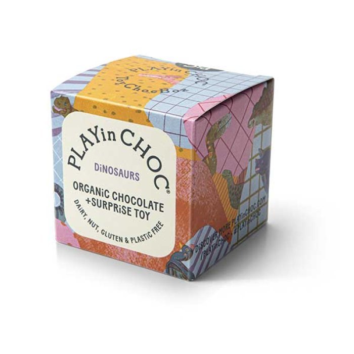 Playin Choc Toy Dinosuars - Earthfare Supermarket - 5060548500191