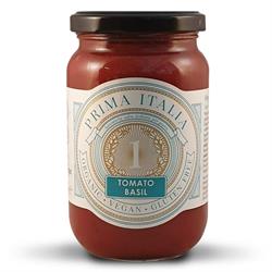 Prima Italia Organic Tomato Basil Pasta Sauce - Earthfare Supermarket - 5055177536048