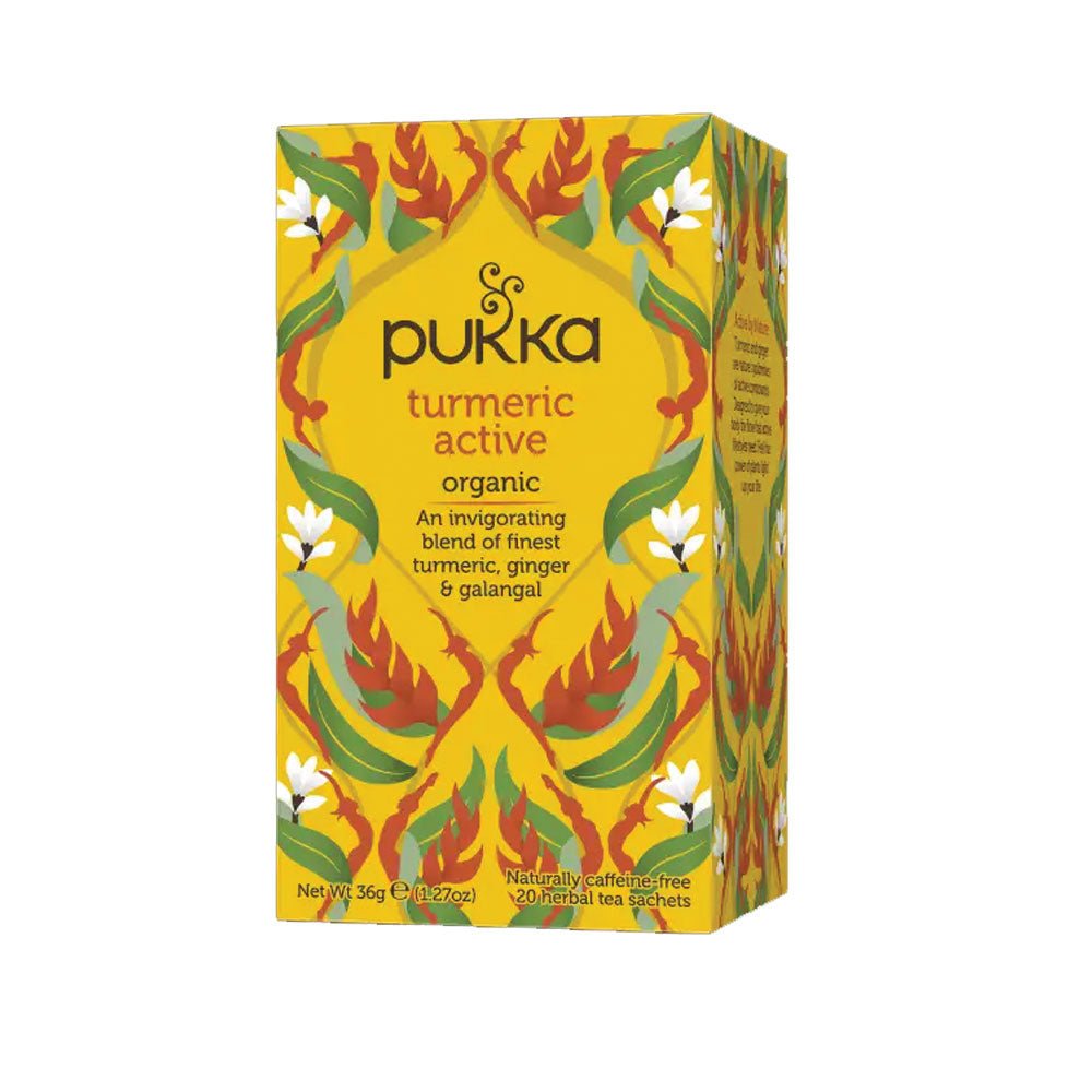 Pukka Organic Turmeric Active - Earthfare Supermarket - 5060519140753