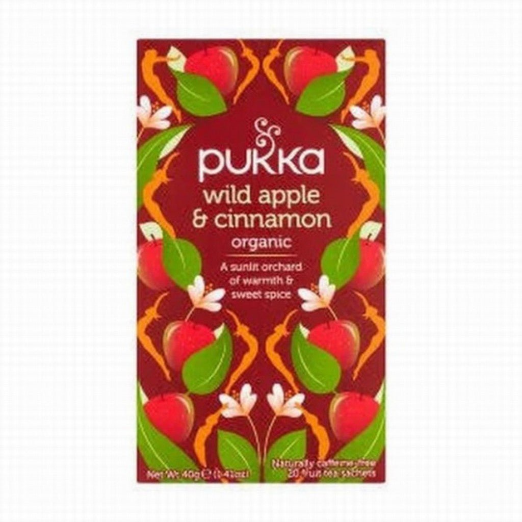 Pukka Organic Wild Apple & Cinnamon - Earthfare Supermarket - 5060229011046