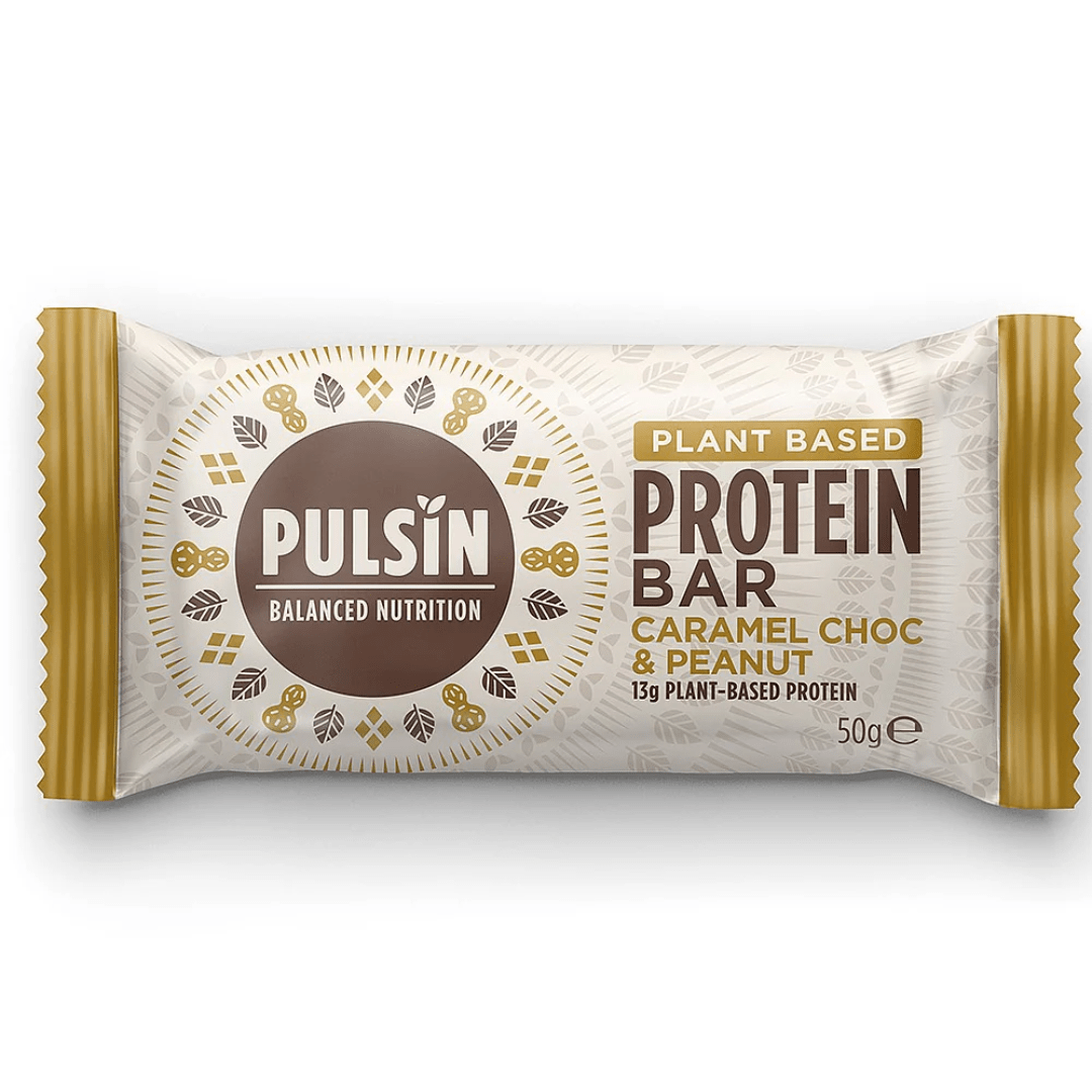 Pulsin Caramel Chocolate & Peanut Protein Booster 50g - Earthfare Supermarket -