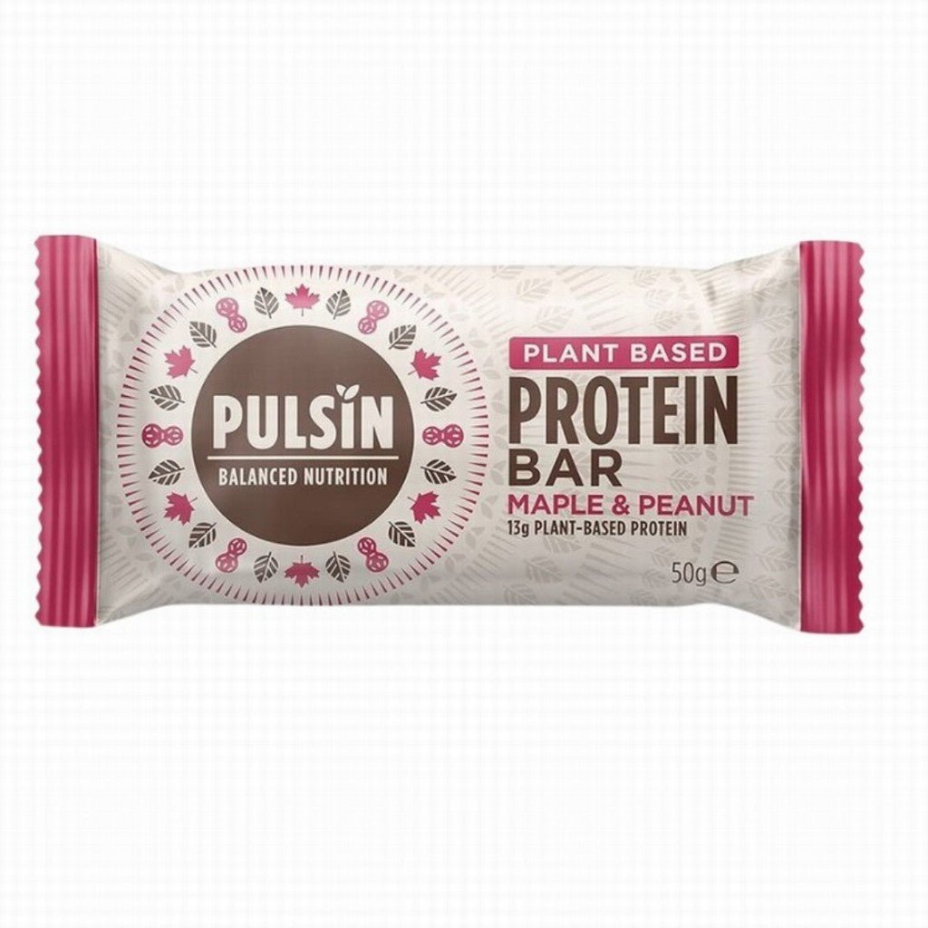 Pulsin Maple & Peanut Protein Bar 50g - Earthfare Supermarket - 886054000056