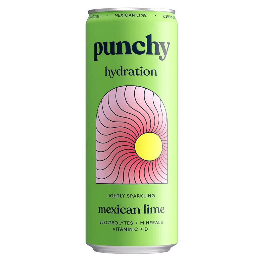 Punchy Drinks Mexican Lime Hydration Drink 330ML - Earthfare Supermarket - 5060602580961