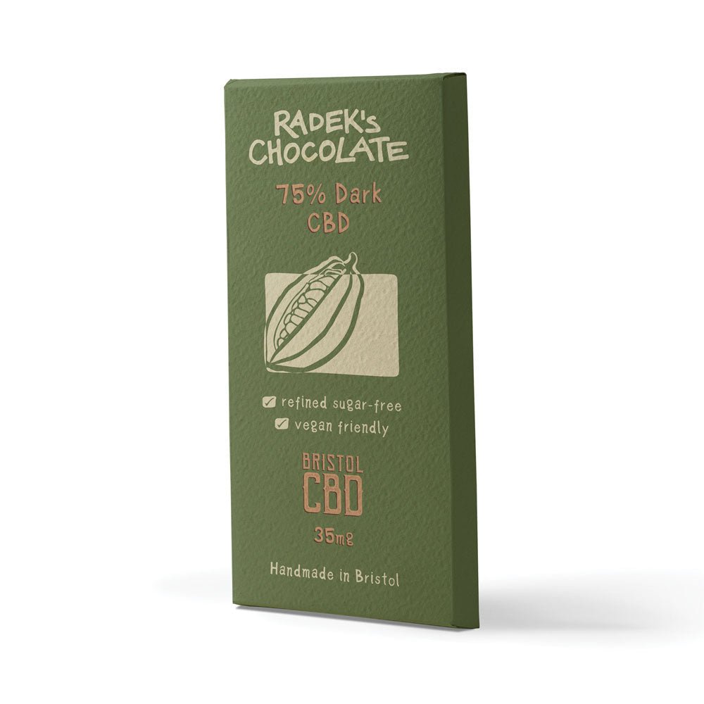 Radeks Chocolate Cbd Chocolate 35Mg - Earthfare Supermarket - 0742776741557