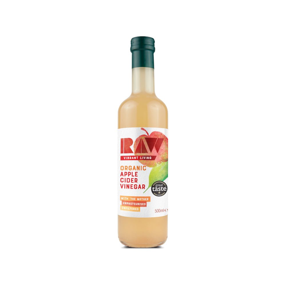 Raw Health Organic Apple Cider Vinegar 500ml - Earthfare Supermarket - 5032722311688