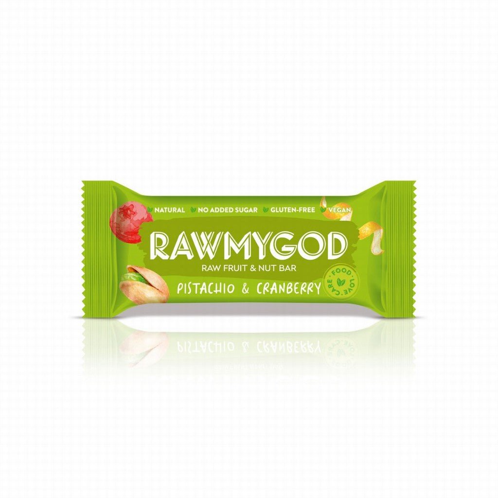 Rawmygod Pistachio Fruits & Nut Bar - Earthfare Supermarket - 8682843513620