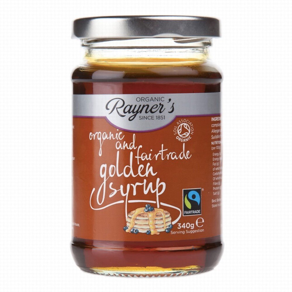 Rayners Organic Golden Syrup - Earthfare Supermarket - 5019998000553