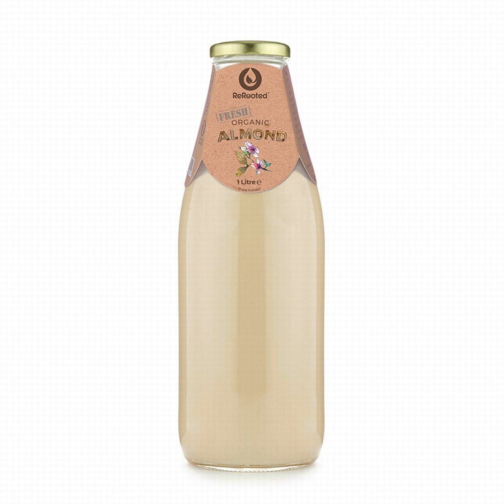 Rerooted Organic Almond 1L - Earthfare Supermarket - 5060873690000
