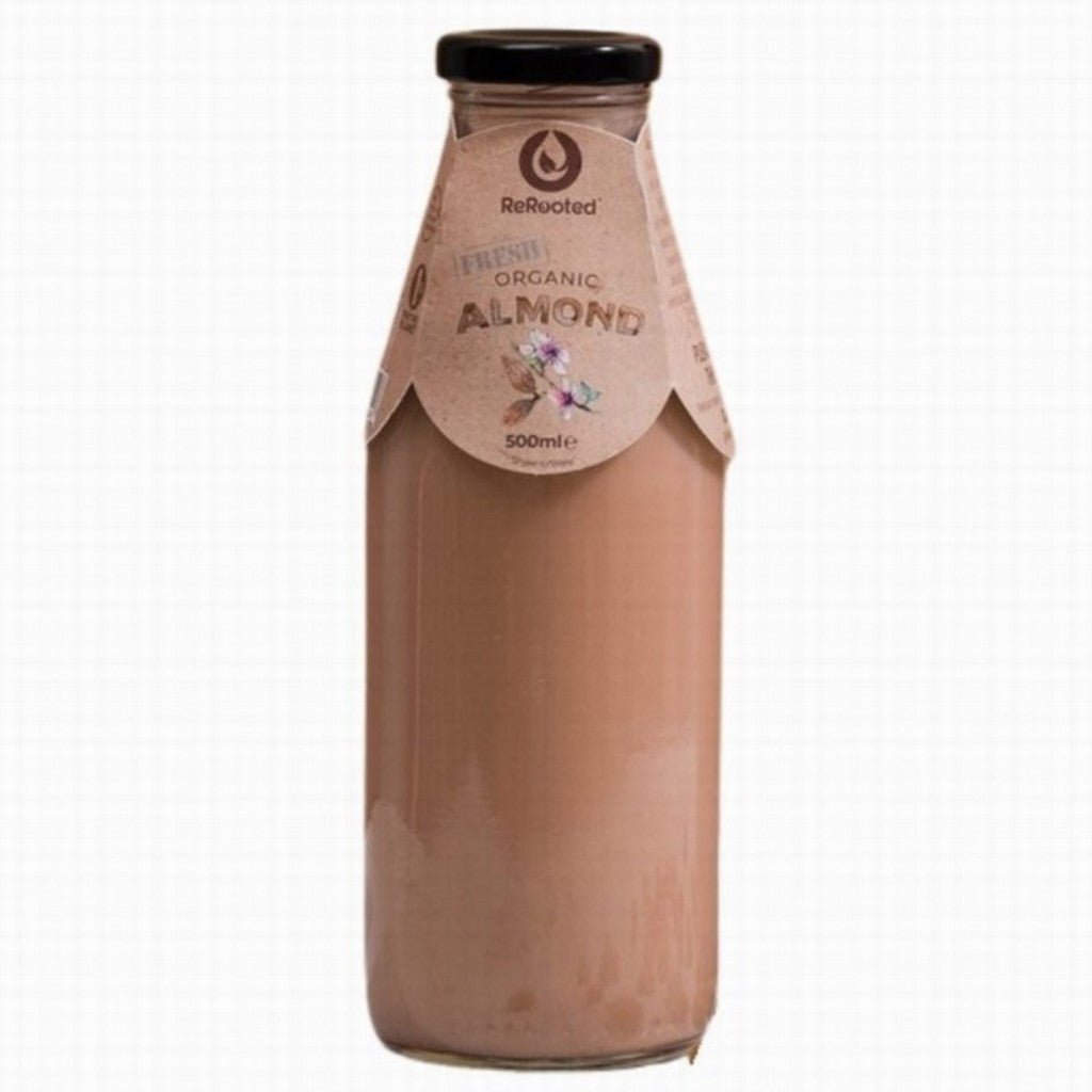 Rerooted Organic Almond 500ml - Earthfare Supermarket - 5060873690048