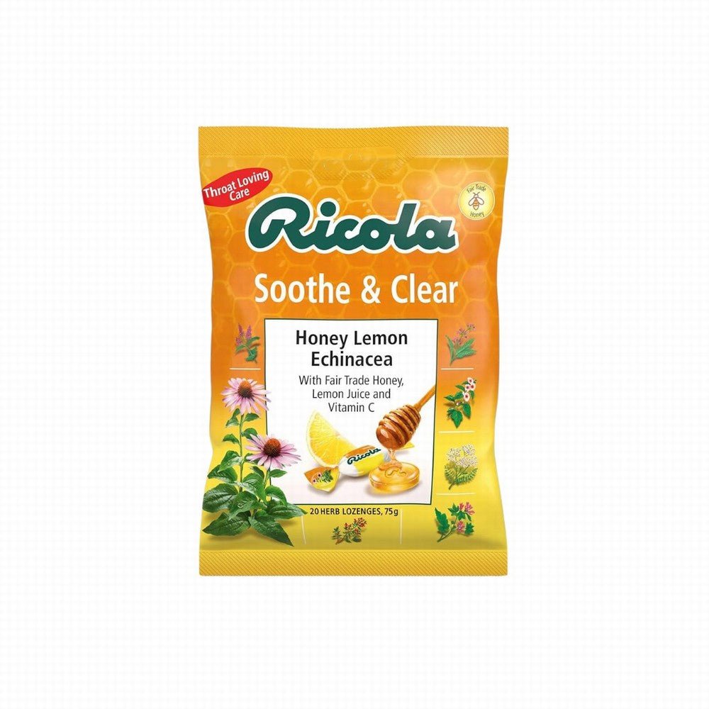 Ricola Honey Lemon Echinacea Lozenges - Earthfare Supermarket - 7610700001417