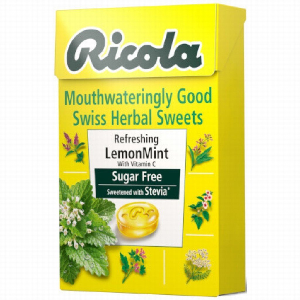 Ricola Lemon Mint Sugar Free - Earthfare Supermarket - 7610700612507